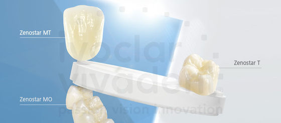Naturel le regard de toute la porcelaine plaque la couronne dentaire d'EMAX