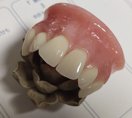 Acrylique supérieur du dentier ISO13485 conventionnel partiel