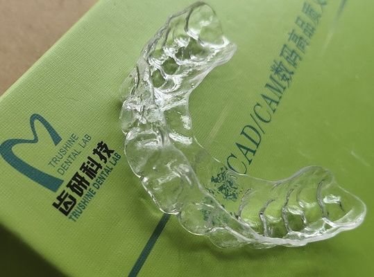 Garde maxillaire acrylique dure For Bruxism de stabilisation de voûte