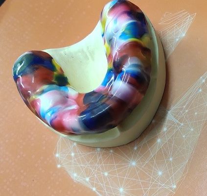 Garde bonne For Bruxism de gomme de feuille de Premade d'ajustement